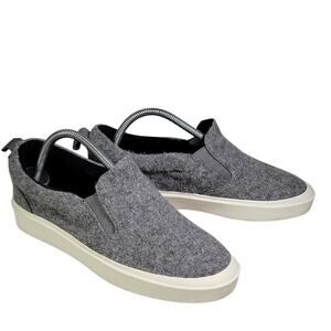 Steve Madden Felton Grey Slip On Shoes Mens Size 7.5